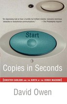 Copies in Seconds The Birth of the Xerox Photocopy Machine Photocopier New Book - £9.45 GBP