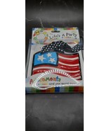 The Lifes A Party Adornments USA Flag Patroitic Ornament - $15.99