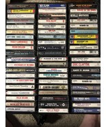 Huge Cassette Tape Lot 100+ w/ Double-Sided Case – Country, Rock, Bluegrass - $159.06 CAD