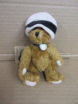 NOS Boyds Bears Chanel De La Plumtete 9184 Plush Bear Black and White Hat B94 I - £28.87 GBP