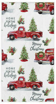 Red Farm Truck Paper Napkins Guest Towels 20 CT 2 Pks Home for the Holidays - £15.32 GBP