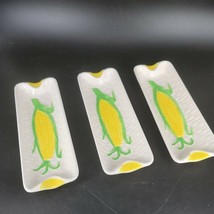 Corn Roller Plates Shatford Lot Of 3 Rare Vintage. Japan Made Very good cond - £8.42 GBP