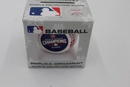 Chicago Cubs MLB 2016 World Series Champions Baseball Replica Ornament - £11.68 GBP