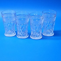 Imperial Glass Cape Cod Breakfast Juice Glasses Round Footed, 4¼&quot; - SHIPS FREE - £21.93 GBP