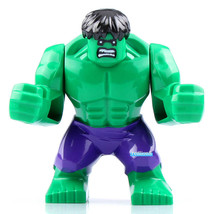 Hulk (BigFig) Marvel Comics Superheroes Lego Compatible Minifigure Bricks - £7.18 GBP