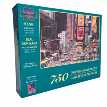 Times Square NY Puzzle By Beau Panorama 750 Piece By Sure Lox New In Sea... - $12.70