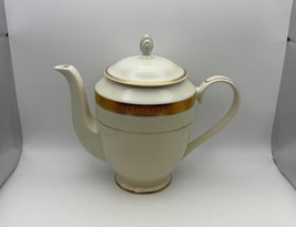 Mikasa Fine China PALATIAL GOLD Coffee Pot with Lid - $392.23 CAD