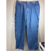 Vintage HIS Jeans Mens Blue Denim Cotton 90s Y2K Skater Baggy Size 40 x 30 - $466.11 MXN