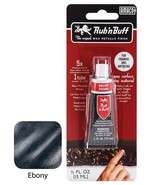 EBONY Rub &#39;n Buff Black Metallic Finish metal and wood Restore n Repair ... - €29,72 EUR