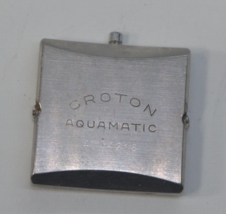 Vintage Croton Aquamatic Brevet Switzerland back Case only RARE - £23.42 GBP