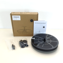 Accent Solar Panel Fountain Pump Glass Panel, AS10B 1.4W 6-1/4 Inch For ... - $18.25
