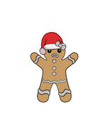Gingerbread girl SVG Download, SVG PNG Cut file, Christmas Gingerbread C... - $2.70 CAD