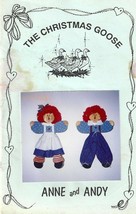 RAGGEDY ANN &amp; ANDY Painting Pattern Packet 12&quot;  NEW - £3.98 GBP