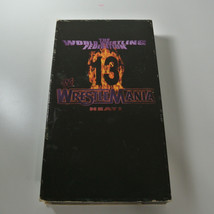 WrestleMania 13 XIII - Vintage WWF WWE Wrestling Video (VHS, 1997) - £10.43 GBP