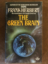 Frank Herbert The Green Brain 1985 Great Cover Art - £2.33 GBP