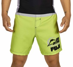 Fuji MMA BJJ No Gi Everyday Grappling Competition Fight Board Shorts - Volt - £35.83 GBP