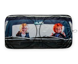 Child&#39;s Play Chucky Sunshade for Car Windshield | 64 x 32 Inches - £32.47 GBP