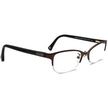 Coach Eyeglasses HC 5046 (Leigh) 9155 Satin Brown/Tortoise Half Rim 52[]18 135 - $64.99