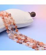 Natural Red Hematoid Quartz Faceted Heart Gemstone Beads, Bead Size 12mm... - $21.43+