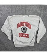 Champion Reverse Weave Hartford Soccer Sweatshirt Mens XL Gray Graphic C... - $84.64