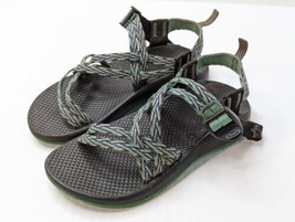 Chaco ZX1 Strappy Youth Girls Size 3 (Adult Size 5) Teal Outdoor Trail Sandals  - £17.87 GBP