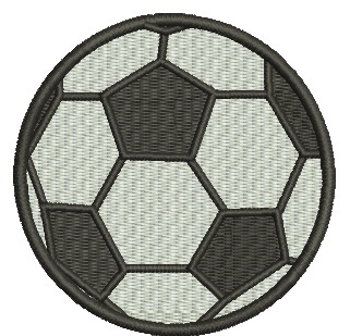 soccer Football ball   Machine Embroidery Designs. - $1.99