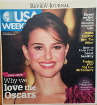 The Oscars, Natalie Portman, Jenna Fischer @ Usa Weekend Feb 2011 - £7.19 GBP