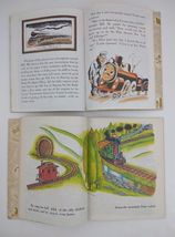 Vintage Little Golden Book Bundle Lot of 8 Assorted Featuring Train Trains image 6