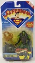 Vintage 1996 Kenner Superman The Animated Series LEX LUTHOR Action Figure NEW  - £15.95 GBP