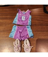 American Girl Doll Basketball Outfit-RETIRED, top, shorts &amp; sneakers - $10.69