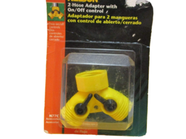 Ed&#39;s Variety Store 2 Hose Adapter with On/Off Control Garden Hose Plastic - £9.18 GBP