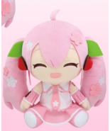 Japan Taito Vocaloid Hatsune Sakura Miku BIG Plush ver. 2 - 30cm Birthda... - $65.56