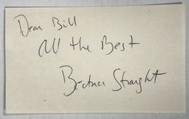 Beatrice Straight (d. 2001) Signed Autographed 3x5 Index Card - $15.00
