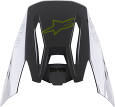 ALPINESTARS SM5 Visor - Bond - Silver/Yellow/Green 8983422-1915 - £46.24 GBP