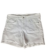Pilcro and the Letterpress Slim Boyfriend Denim Jean Shorts Size 31 Soli... - $436.93 MXN
