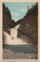 Cameron Falls Waterton Lakes International Park Alberta Canada Postcard PC209 - £7.10 GBP