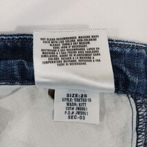 Joe's 59KT6015 Women's Blue Cotton Blend Rear Slit Denim Skirt Size W25 image 5