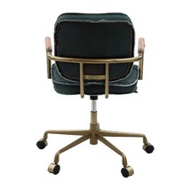 Siecross Office Chair, Emerald GreenTop Grain Leather - $12,495.63 MXN