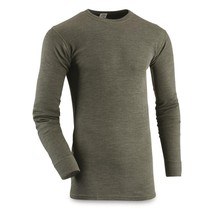 New Genuine Belgian Military Undershirt Thermal Gray Jersey Shirt Flame ... - $460.14 MXN