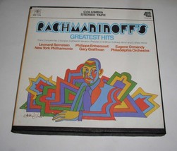 Rachmaninoff&#39;s Greatest Hits Reel To Reel Tape 4 Track 7 1/2 IPS - $49.99