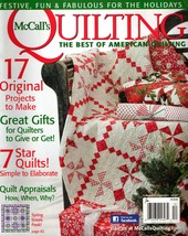 McCall&#39;s Quilting Magazine Christmas Holiday Festive Fun Fabulous Star Quilts - £6.35 GBP