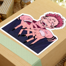 Sukuna Kiss-Cut Sticker Jujutsu Kaisen Anime Manga Japanese Laptop Vinyl... - $5.98+