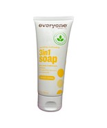 Everyone 3-N-1 Body Wash, Bubble Bath, Shampoo:Coconut &amp; Lemon, 2 Oz.Tra... - $14.81 CAD