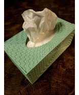 3D Printed Designer Facial Tissue Dispenser Box Cover Holder Mint Green - $41.55 CAD