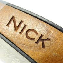 Vintage Woodsman &quot;Nick&quot; Name Deadwood South Dakota Pocket Knife Buffalo ... - £23.22 GBP