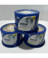 3X 50 Pack OFFICE DEPOT DVD+R 120 Minute, 4.7 GB, 16x Blank CD Discs, NE... - £26.89 GBP