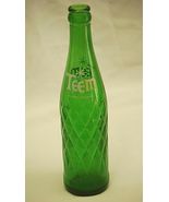 Teem Lemon Lime Advertising Beverages Soda Pop Bottle Glass 10 oz. Vinta... - $21.77