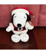 Hallmark Peanuts Santa Snoopy Santa Plush Want A Dog For Christmas Charl... - £14.80 GBP