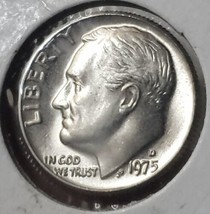 1975-D Roosevelt Dime Free Shipping  - £2.34 GBP
