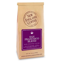 NEW ENGLAND COFFEE SAN FRANCISCO DARK ROAST WHOLE BEAN COFFEE 1LB - $24.16 CAD